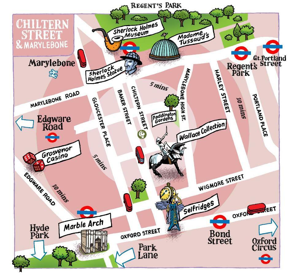 Chiltern Street Serviced Apartments - Marylebone Londra Dış mekan fotoğraf